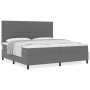 Cama con Somier con Colchón Gris Claro 200x200 cm Tela de Pana von , Betten und Lattenroste - Ref: Foro24-3337571, Preis: 662...
