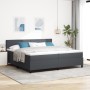 Cama con Box Spring con Colchón Gris Oscuro Tejido de corduroy von , Betten und Lattenroste - Ref: Foro24-3337616, Preis: 578...