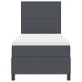 Cama con cajón de con colchón&LED Gris Oscuro 90x200 cm Tela de terciopelo de , Camas y somieres - Ref: Foro24-3337628, Preci...