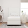 Cama con somier y colchón LED crema 90x200 cm tela de corduroy de , Camas y somieres - Ref: Foro24-3337629, Precio: 338,34 €,...