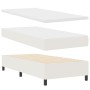 Cama con somier y colchón LED crema 90x200 cm tela de corduroy de , Camas y somieres - Ref: Foro24-3337629, Precio: 338,34 €,...
