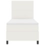 Cama con somier y colchón LED crema 90x200 cm tela de corduroy de , Camas y somieres - Ref: Foro24-3337629, Precio: 338,34 €,...
