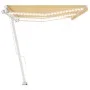 Toldo manual retráctil con LED amarillo y blanco 600x350 cm de vidaXL, Toldos - Ref: Foro24-3069683, Precio: 832,58 €, Descue...