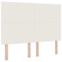 Cama con Sommier con colchón y luz LED crema 140x200 cm tejido de corduroy by , Beds and slatted bases - Ref: Foro24-3337649,...