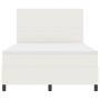 Cama con Sommier con colchón y luz LED crema 140x200 cm tejido de corduroy by , Beds and slatted bases - Ref: Foro24-3337649,...