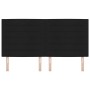 Cabecero Diseño Líneas Negro 180 cm Tela de , Cabeceros y pies de cama - Ref: Foro24-3337700, Precio: 148,70 €, Descuento: %