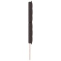 Cabecero Diseño Líneas Marrón Oscuro 180 cm Tela de , Cabeceros y pies de cama - Ref: Foro24-3337701, Precio: 123,36 €