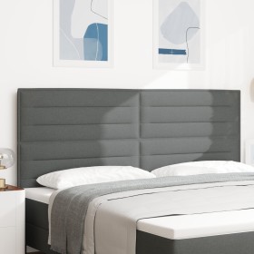 Cabecero Diseño Lines Gris oscuro 200 cm Tela von , Kopf- und Fußteile - Ref: Foro24-3337706, Preis: 158,51 €, Rabatt: %