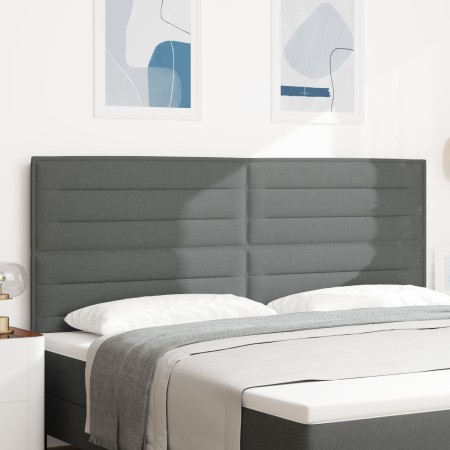 Cabecero Diseño Lines Gris oscuro 200 cm Tela von , Kopf- und Fußteile - Ref: Foro24-3337706, Preis: 158,51 €, Rabatt: %