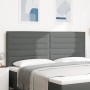 Cabecero Diseño Lines Gris oscuro 200 cm Tela von , Kopf- und Fußteile - Ref: Foro24-3337706, Preis: 158,51 €, Rabatt: %