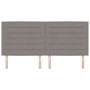 Cabecero Diseño Lines Taupe 200 cm Tela by , Headboards and footboards - Ref: Foro24-3337709, Price: 131,37 €, Discount: %