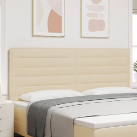 cabecero Diseño Lineas Crema 200 cm Tela von , Kopf- und Fußteile - Ref: Foro24-3337710, Preis: 158,51 €, Rabatt: %