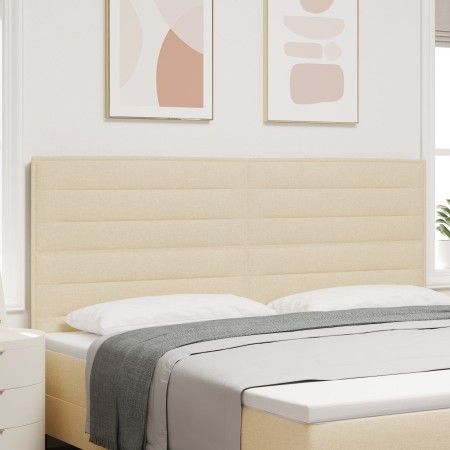 cabecero Diseño Lineas Crema 200 cm Tela von , Kopf- und Fußteile - Ref: Foro24-3337710, Preis: 131,37 €, Rabatt: %
