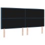 Cabecero Diseño Lines Azul 200 cm Tela by , Headboards and footboards - Ref: Foro24-3337711, Price: 132,43 €, Discount: %