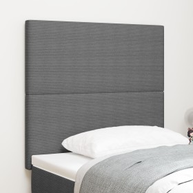 Cabecero Diseño Simple Gris Claro 80 cm Tela de Pana by , Headboards and footboards - Ref: Foro24-3337712, Price: 58,65 €, Di...