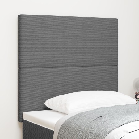 Cabecero Diseño Simple Gris Claro 80 cm Tela de Pana by , Headboards and footboards - Ref: Foro24-3337712, Price: 58,65 €, Di...