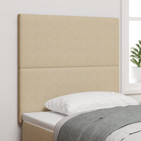 Cabecero Diseño Sencillo Verde Claro Gris 80 cm Tejido de Pana von , Kopf- und Fußteile - Ref: Foro24-3337715, Preis: 58,65 €...