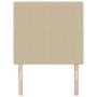 Cabecero Diseño Simple Verde Claro Gris 100 cm Algodón Pana by , Headboards and footboards - Ref: Foro24-3337723, Price: 66,2...