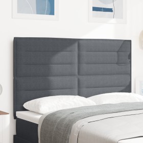 Cabecero Diseño Simple Gris Oscuro 160 cm Tela de Pana von , Kopf- und Fußteile - Ref: Foro24-3337729, Preis: 131,16 €, Rabat...