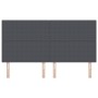 Cabecera Diseño Simple Gris Oscuro 180 cm Tela de Pana by , Headboards and footboards - Ref: Foro24-3337733, Price: 117,03 €,...