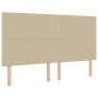 Cabecero VidaXL Diseño Sencillo Verde Claro Gris 180 cm Tela de Pana by , Headboards and footboards - Ref: Foro24-3337735, Pr...