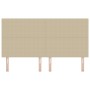 Cabecero VidaXL Diseño Sencillo Verde Claro Gris 180 cm Tela de Pana by , Headboards and footboards - Ref: Foro24-3337735, Pr...