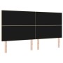 Cabecero Diseño Sencillo Verde Claro Gris 200 cm Tela de Pana by , Headboards and footboards - Ref: Foro24-3337739, Price: 12...