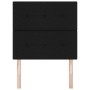 Cabecero con botón tapizado negro de 80 cm en tela von , Kopf- und Fußteile - Ref: Foro24-3337784, Preis: 59,13 €, Rabatt: %