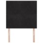 Cabecera con botones, tapizada en terciopelo negro de 90 cm von , Kopf- und Fußteile - Ref: Foro24-3337804, Preis: 76,68 €, R...