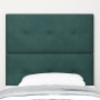 Cabecero Botonera Verde Oscuro 90 cm Terciopelo von , Kopf- und Fußteile - Ref: Foro24-3337805, Preis: 63,56 €, Rabatt: %