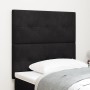 Cabecero Botoné Negro 100 cm Terciopelo von , Kopf- und Fußteile - Ref: Foro24-3337817, Preis: 66,96 €, Rabatt: %