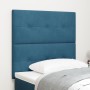Cabecero Tufted con Botones Azul Oscuro de 100 cm en Terciopelo von , Kopf- und Fußteile - Ref: Foro24-3337819, Preis: 80,77 ...