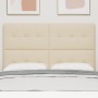 Cabecero de con botones, tapizado en crema de 140 cm by , Headboards and footboards - Ref: Foro24-3337826, Price: 104,65 €, D...