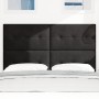 Cabezal Botonera Tapizada Negro 140 cm Terciopelo von , Kopf- und Fußteile - Ref: Foro24-3337830, Preis: 104,69 €, Rabatt: %