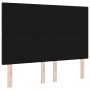 Cabezal Botonera Tapizada Negro 140 cm Terciopelo von , Kopf- und Fußteile - Ref: Foro24-3337830, Preis: 104,69 €, Rabatt: %