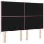 Cabecero con botones acolchados en rosa de 140 cm de terciopelo von , Kopf- und Fußteile - Ref: Foro24-3337833, Preis: 104,69...