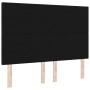 Cabecero con botones tapizado en negro de 160 cm von , Kopf- und Fußteile - Ref: Foro24-3337836, Preis: 109,57 €, Rabatt: %