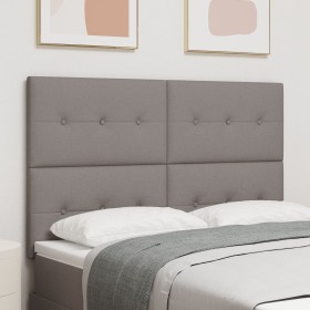 Cabecero Tufted Botoné Taupe 160 cm Tela by , Headboards and footboards - Ref: Foro24-3337838, Price: 109,57 €, Discount: %