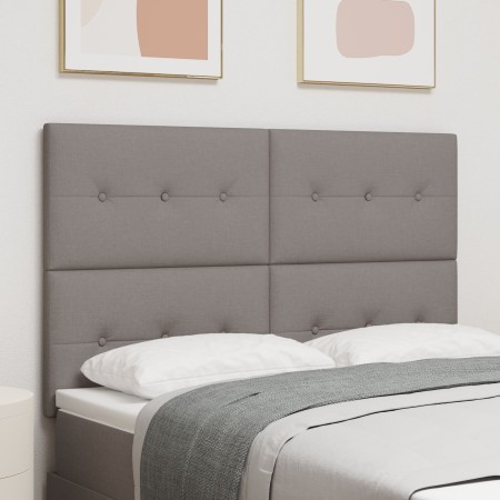 Cabecero Tufted Botoné Taupe 160 cm Tela by , Headboards and footboards - Ref: Foro24-3337838, Price: 109,57 €, Discount: %