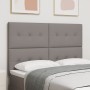 Cabecero Tufted Botoné Taupe 160 cm Tela by , Headboards and footboards - Ref: Foro24-3337838, Price: 109,57 €, Discount: %