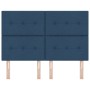 Cabecero Button Tufted Azul 160 cm Tela von , Kopf- und Fußteile - Ref: Foro24-3337840, Preis: 110,22 €, Rabatt: %