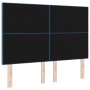 Cabecero con botones, azul oscuro, 160 cm, terciopelo von , Kopf- und Fußteile - Ref: Foro24-3337845, Preis: 109,48 €, Rabatt: %