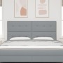 Cabezal Botonera Gris Claro 180 cm Tela von , Kopf- und Fußteile - Ref: Foro24-3337847, Preis: 142,48 €, Rabatt: %