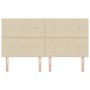 Cabecero acolchado con botones Crema 180 cm Tela by , Headboards and footboards - Ref: Foro24-3337852, Price: 120,49 €, Disco...