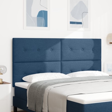 Cabecero Tapizado con Botones Azul 180 cm Tela von , Kopf- und Fußteile - Ref: Foro24-3337853, Preis: 143,36 €, Rabatt: %