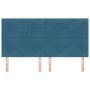 Cabecero Azul Oscuro 180 cm Terciopelo von , Kopf- und Fußteile - Ref: Foro24-3337858, Preis: 142,18 €, Rabatt: %