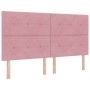 Cabecero Tufted con botones Rosa 180 cm de Terciopelo von , Kopf- und Fußteile - Ref: Foro24-3337859, Preis: 118,04 €, Rabatt: %