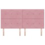 Cabecero Tufted con botones Rosa 180 cm de Terciopelo von , Kopf- und Fußteile - Ref: Foro24-3337859, Preis: 118,04 €, Rabatt: %