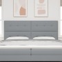 Cabecera Botonada Gris Claro 200 cm Tela von , Kopf- und Fußteile - Ref: Foro24-3337860, Preis: 150,66 €, Rabatt: %