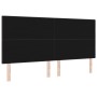 Cabecero Acolchado con Botones Marrón Oscuro 200 cm Tela von , Kopf- und Fußteile - Ref: Foro24-3337863, Preis: 150,66 €, Rab...